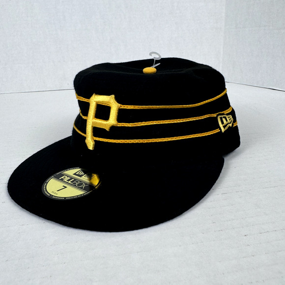 New Era Other - Pittsburgh Pirates Baseball New Era Fitted Pill Box Hat 7 New W/ Tags MLB